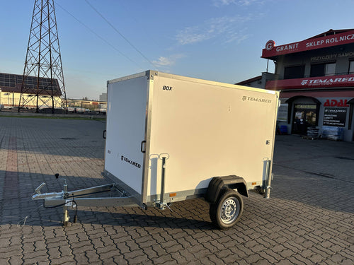 Anhänger fourgon SMART BOX mit rampes Temared basculant 750kg