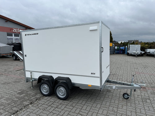 Anhänger conteneur Furgon BOX Temared zu deux essieux  750 kg