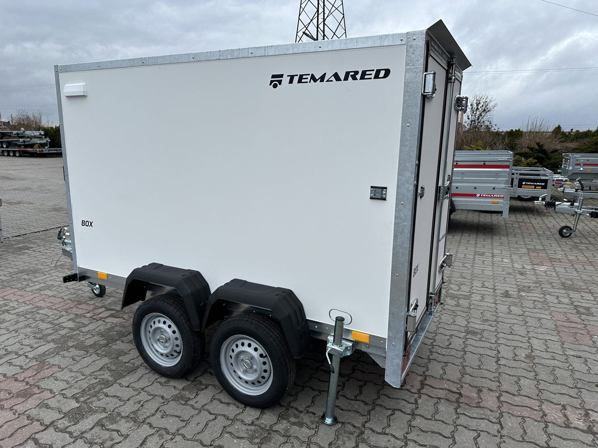 Anhänger Furgon Box 2512/2 zu deux essieux mit DMC 750 kg