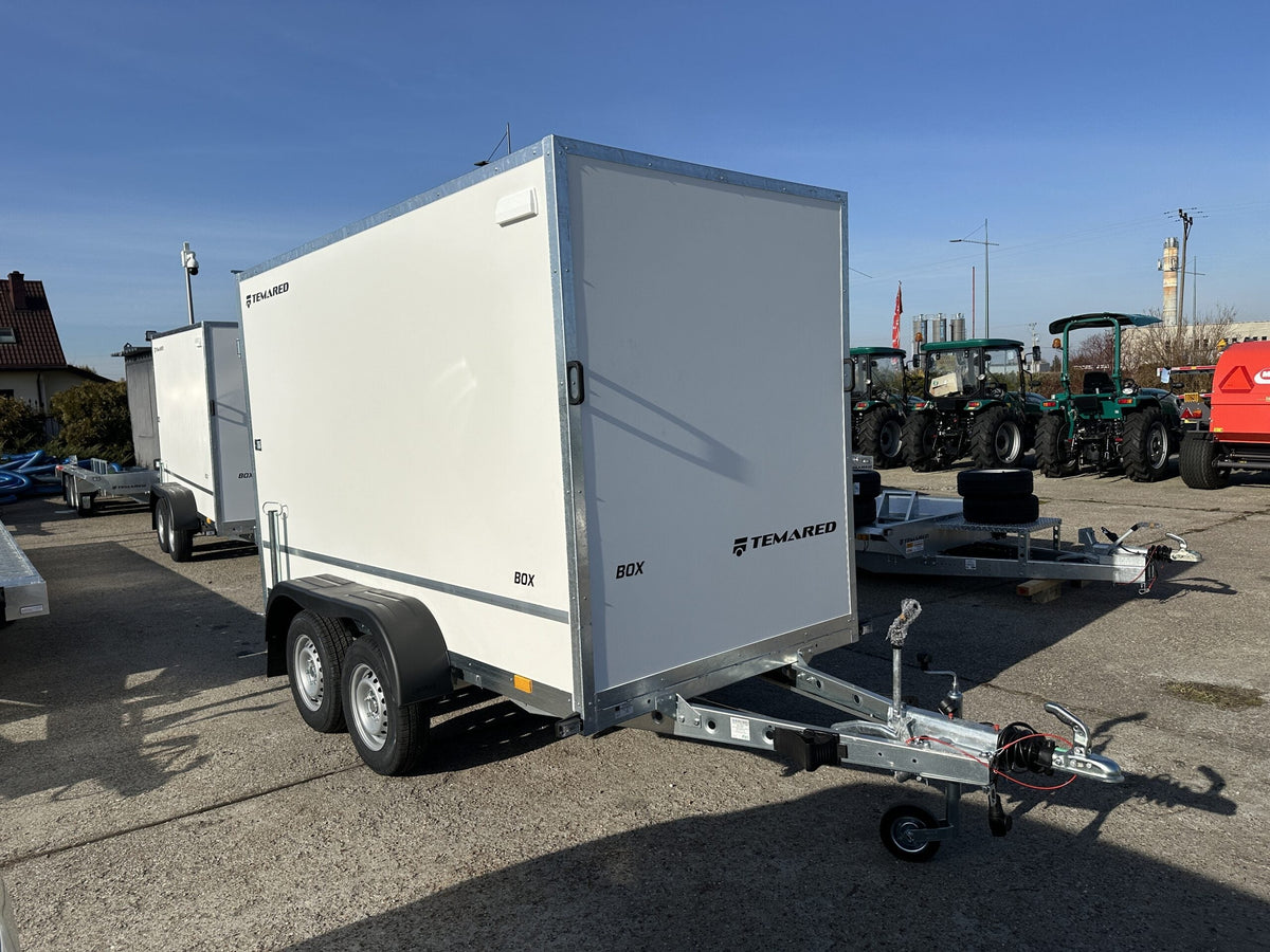 Anhänger Furgon BOX 3015/2 Temared deux essieux freinés 2000kg