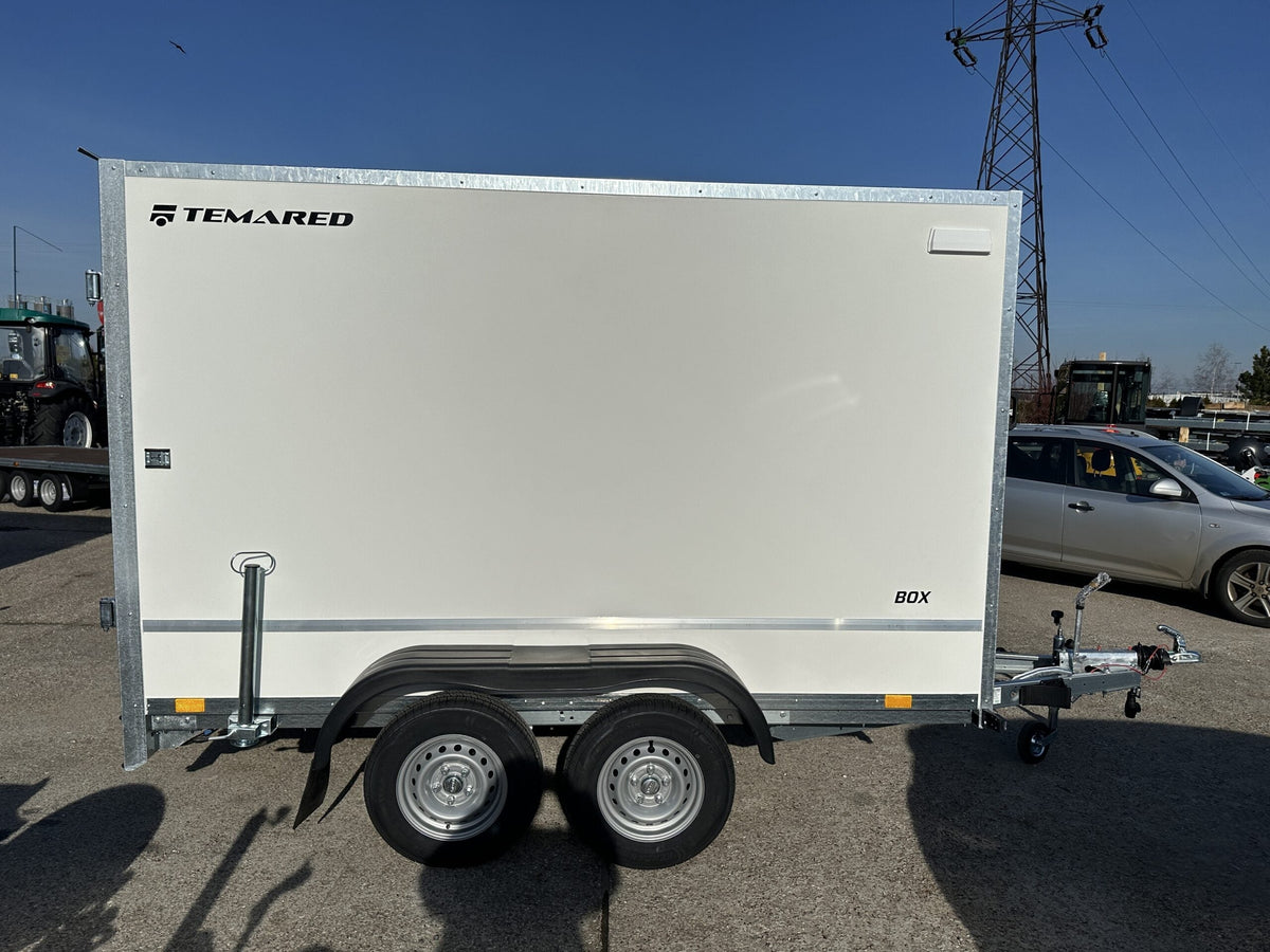 Anhänger Furgon BOX 3015/2 Temared deux essieux freinés 2000kg
