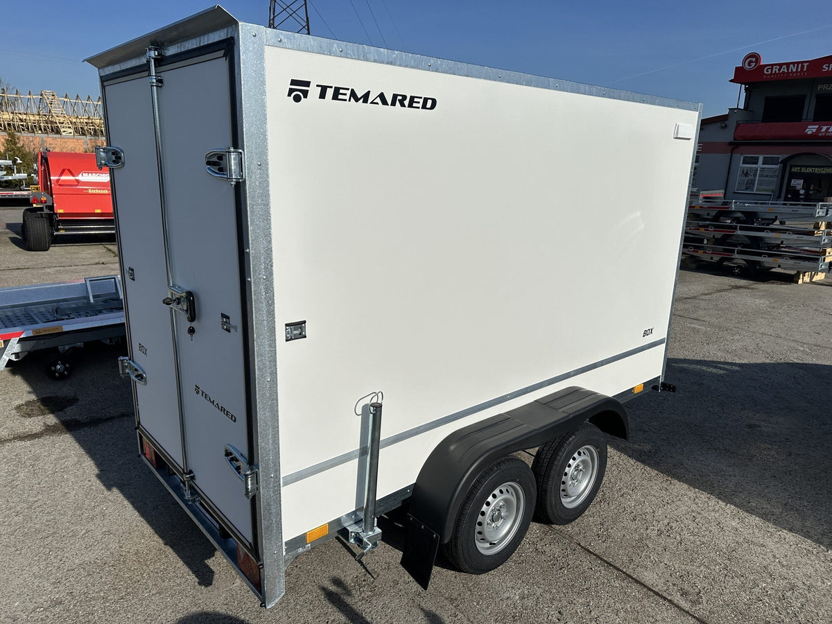 Anhänger Furgon BOX 3015/2 Temared deux essieux freinés 2000kg