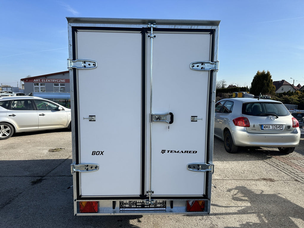Anhänger Furgon BOX 3015/2 Temared deux essieux freinés 2000kg