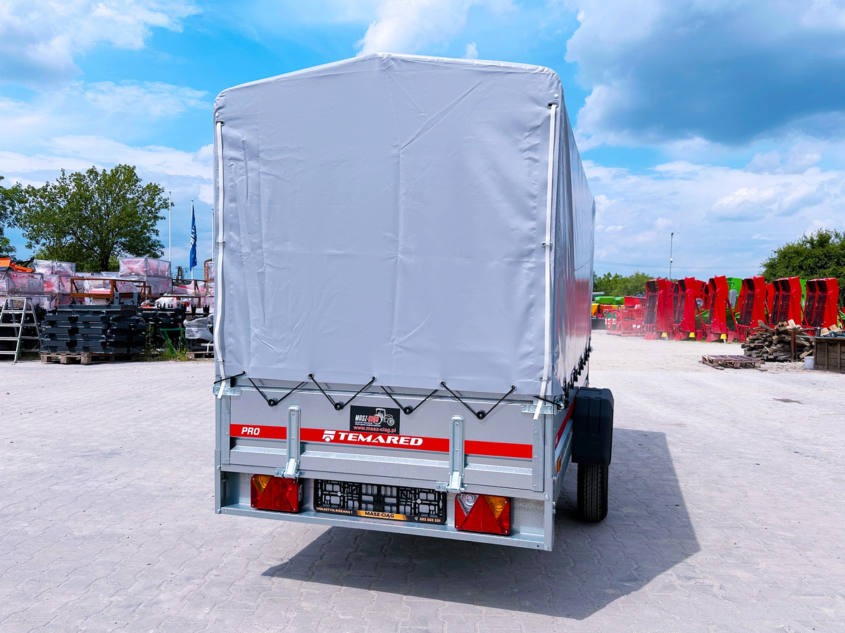 Anhänger voiture simple essieu mit bâche 750 kg