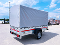 Anhänger voiture simple essieu mit bâche 750 kg