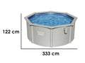 Bestway Hydrium 56566 - Ø305x122 cm - Schwimmbecken rund