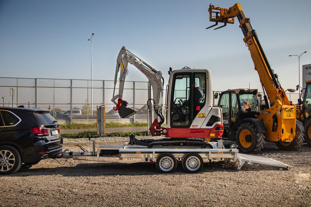 Anhänger  Temared Builder 3015 mit ein PTAC von 3 000 kg