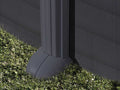 Gre Anthracite Rund Ø460 x 120 cm - Schwimmbecken hors-Boden in acier