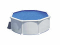 Gre Atlantis Rund Ø350 x 132 cm - Schwimmbecken hors-Boden in acier