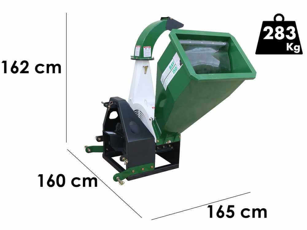 Häcksler zu Traktor GreenBay GB-WTRC 150-Neuf