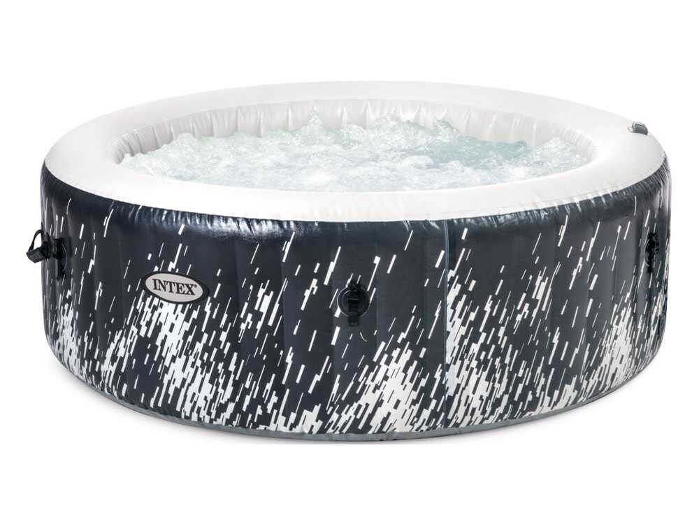 Spa gonflable Intex PureSpa Bubble Glow Deluxe 28494EX vue d'ensemble