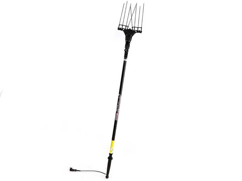 Zanon Karbonium EVO AL 200/K – Kamm Vibrations zu Akku, Stange Teleskop 170-250 cm
