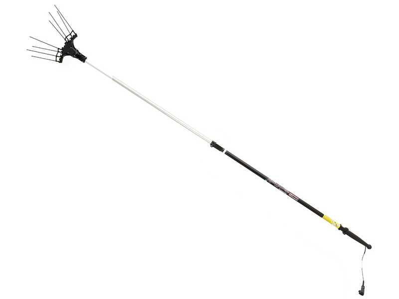 Zanon Karbonium EVO AL 200/K – Kamm Vibrations zu Akku, Stange Teleskop 170-250 cm