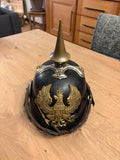 Casque à pointe (Pickelhaube / Spikehelmet) – Officier prussien semi-angulaire (1842-1860)