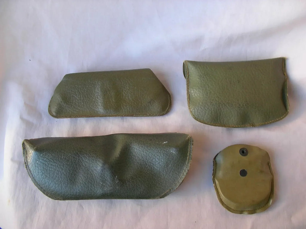 Zweiter Weltkrieg – 4er-Set amerikanischer Militärsonnenbrillen mit Etuis (1944–1945)