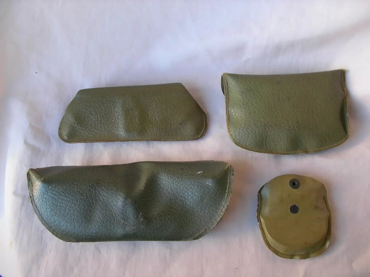 Zweiter Weltkrieg – 4er-Set amerikanischer Militärsonnenbrillen mit Etuis (1944–1945)