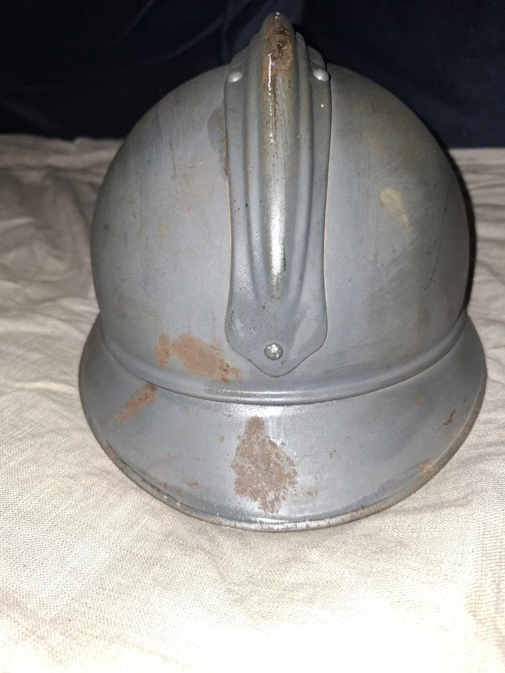 Casque Adrian Modèle 1915 – Génie Français, Insigne 1er Type