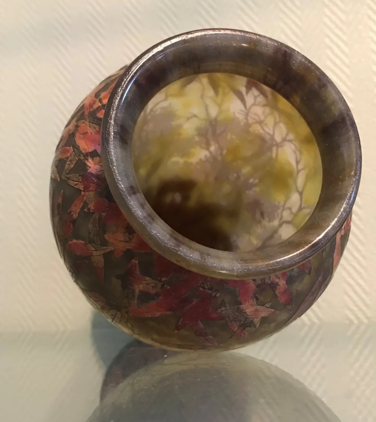 EMAIELLEERTE DAUM NANCY-VASE
