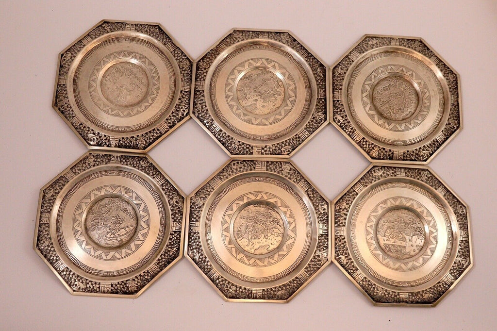 Service à thé argent porcelaine argent 1900