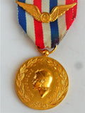 Médaille en or 18 K 750/1000 Aviation
