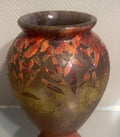 VASE DAUM NANCY ÉMAILLÉ