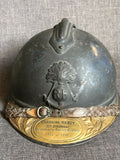Casque Adrian officier Infanterie Coloniale
