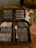 Ménagère Christofle 46 pièces en métal argenté