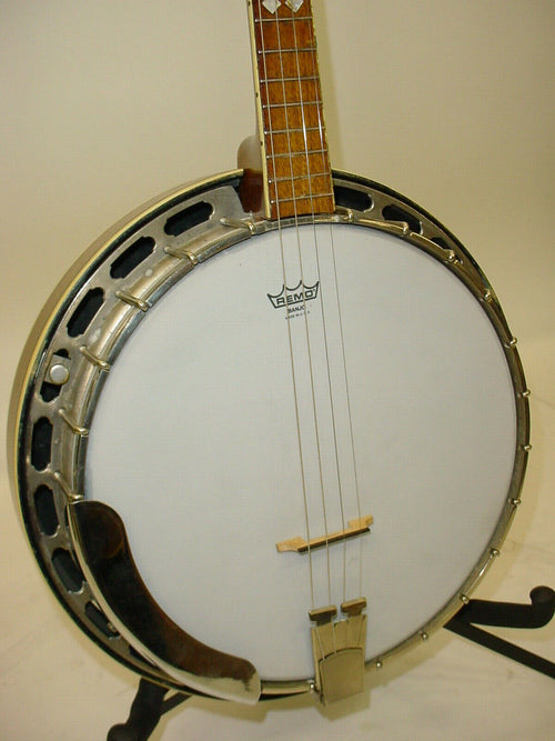 Banjo à résonateur ténor 4 cordes des années 1930
