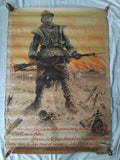 ANCIENNE AFFICHE GUERRE SIGNEE MAURICE NEUMONT 1868-1930