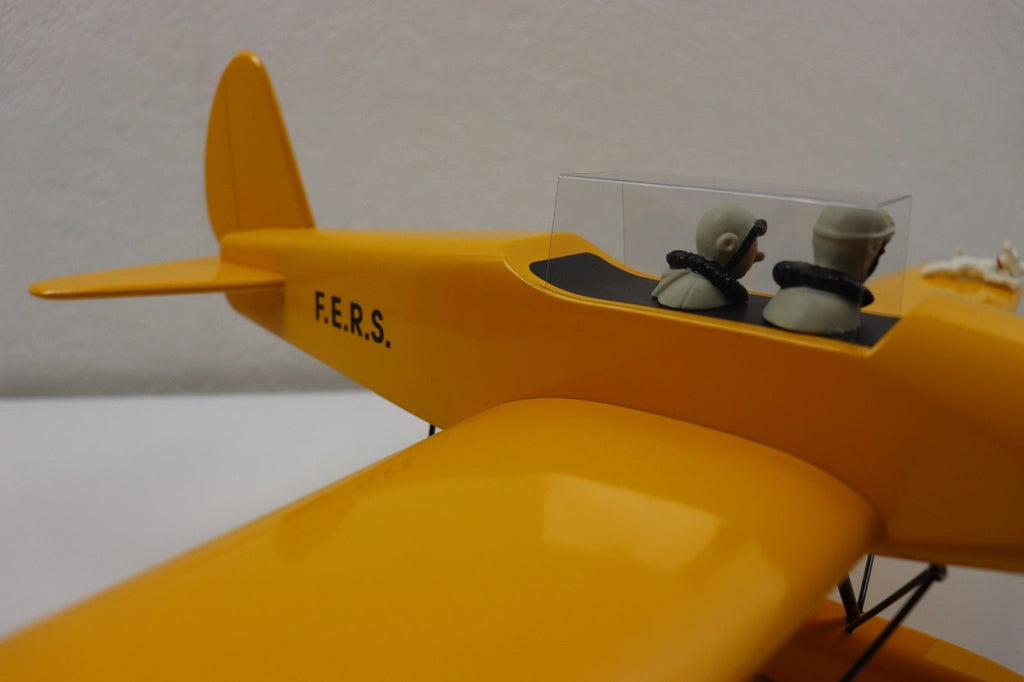 Avion Tintin par Michel Aroutcheff