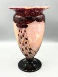 VASE PATE DE VERRE ART DECO "COLLIERS" SCHNEIDER LE VERRE FRANCAIS 1930