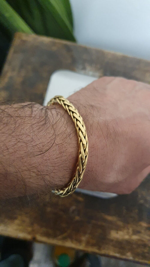 Bracelet or 18 carats 750