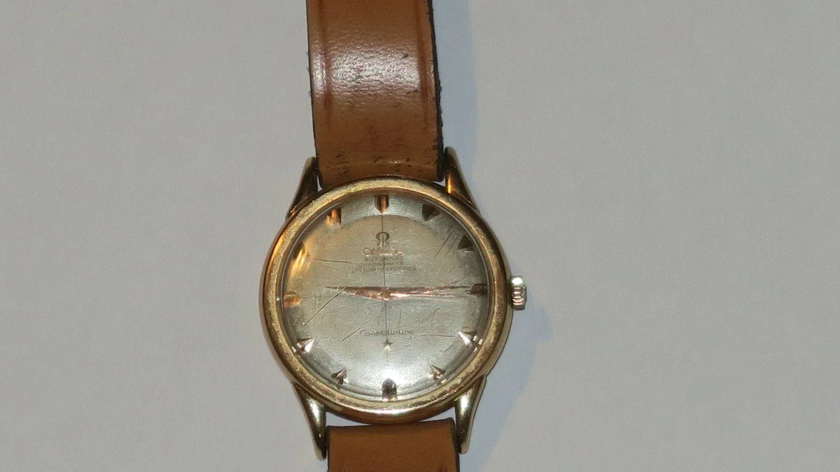 MONTRE OMEGA CONSTELLATION AUTOMATIQUE OR 18 K