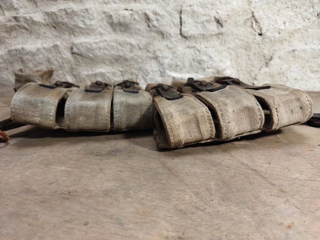 Lot de portes chargeurs Militaria Allemand WW2