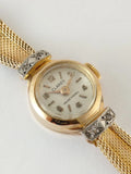 Montre de dame en or 18 carats massif
