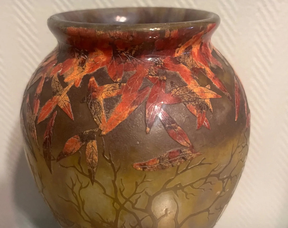 EMAIELLEERTE DAUM NANCY-VASE