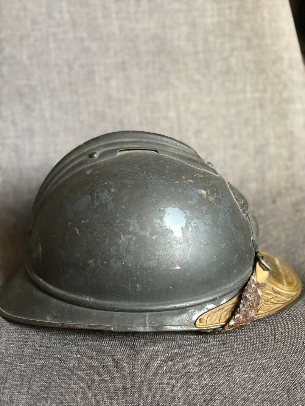 Casque Adrian officier Infanterie Coloniale