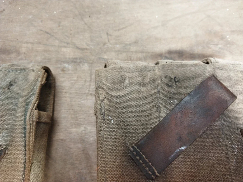 Lot de portes chargeurs Militaria Allemand WW2