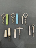 T39 – Lot de 6 anciens tire-bouchons avec étuis