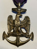 MÉDAILLE MARINS NAPOLÉON A L'AIGLE