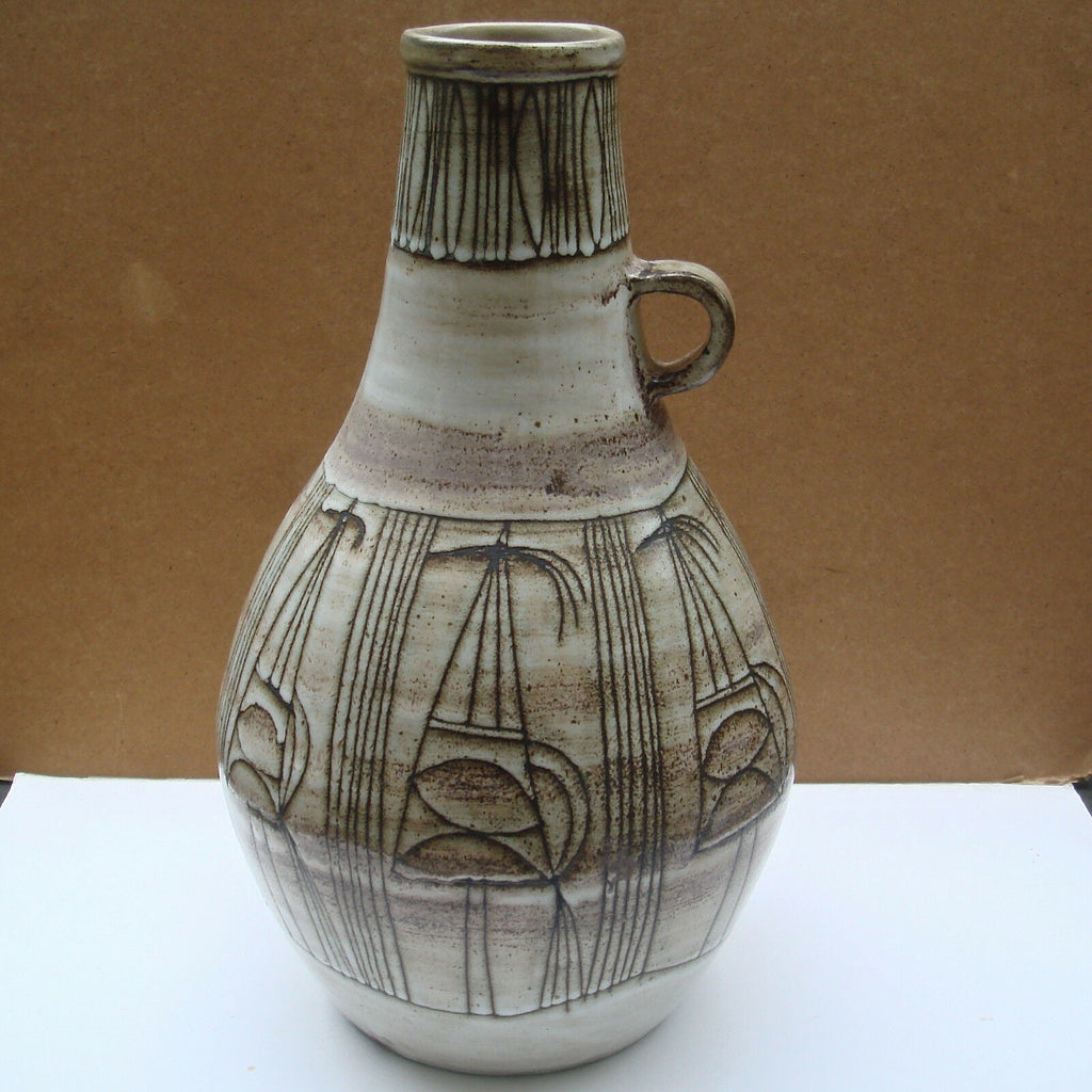 Keramikvase von Jacques Pouchain, Dieulefî, 1950
