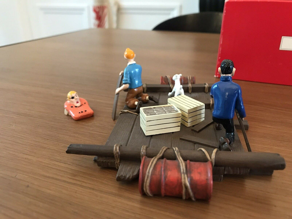Figurine Pixi Tintin « Le Radeau »