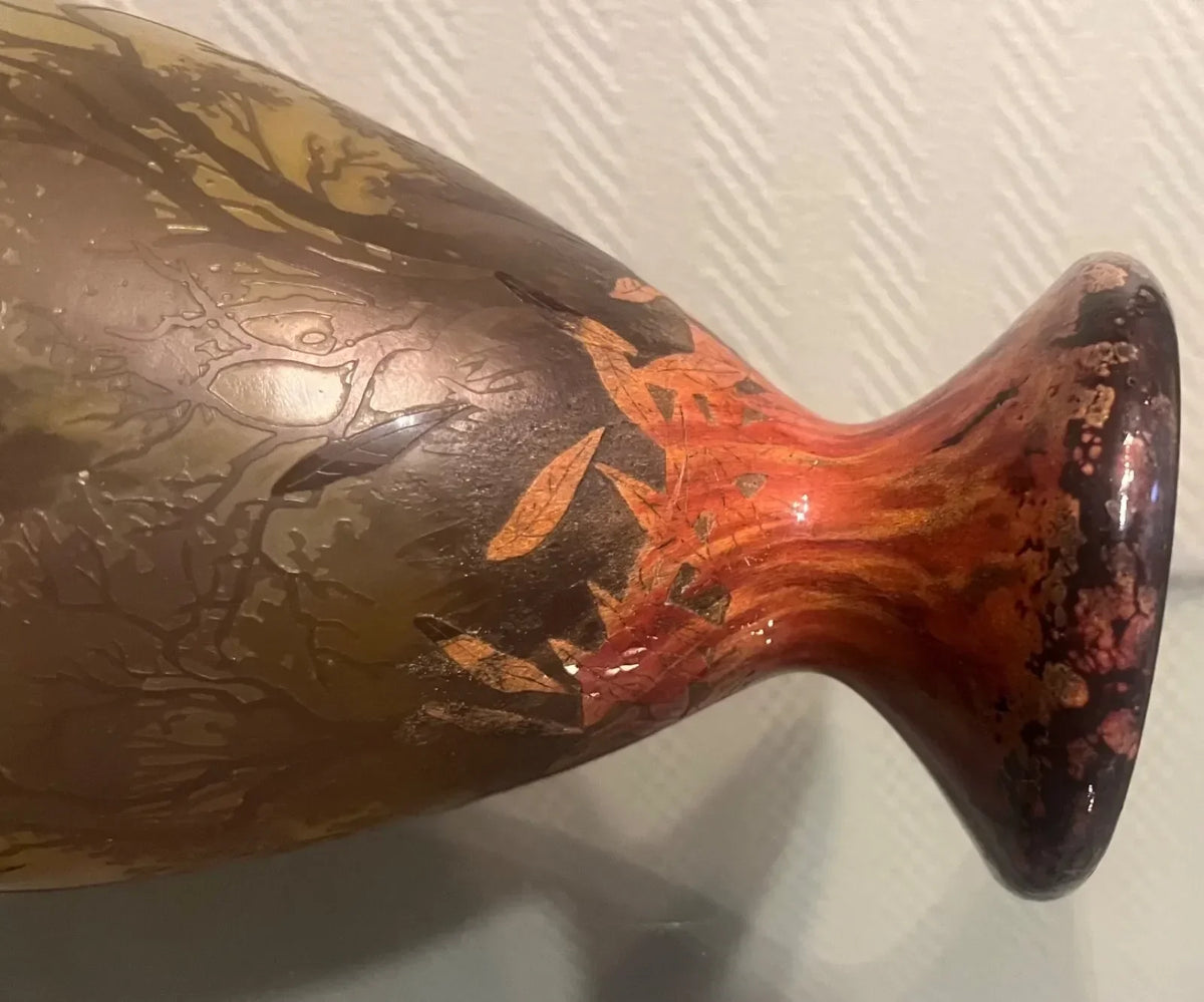 EMAIELLEERTE DAUM NANCY-VASE