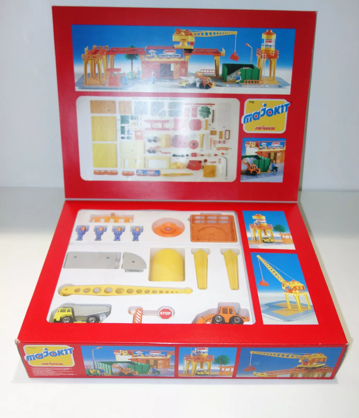 4 boîtes Majokit Majorette : n°7703, n°7702, n°7502 et n°7501