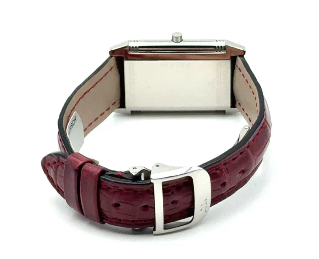 Montre Jaeger LeCoultre Reverso acier à remontage manuel