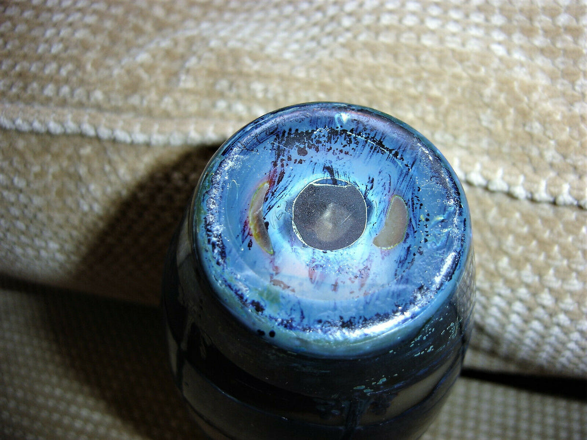 Muller-Vase mit Art-Nouveau-Radierungen
