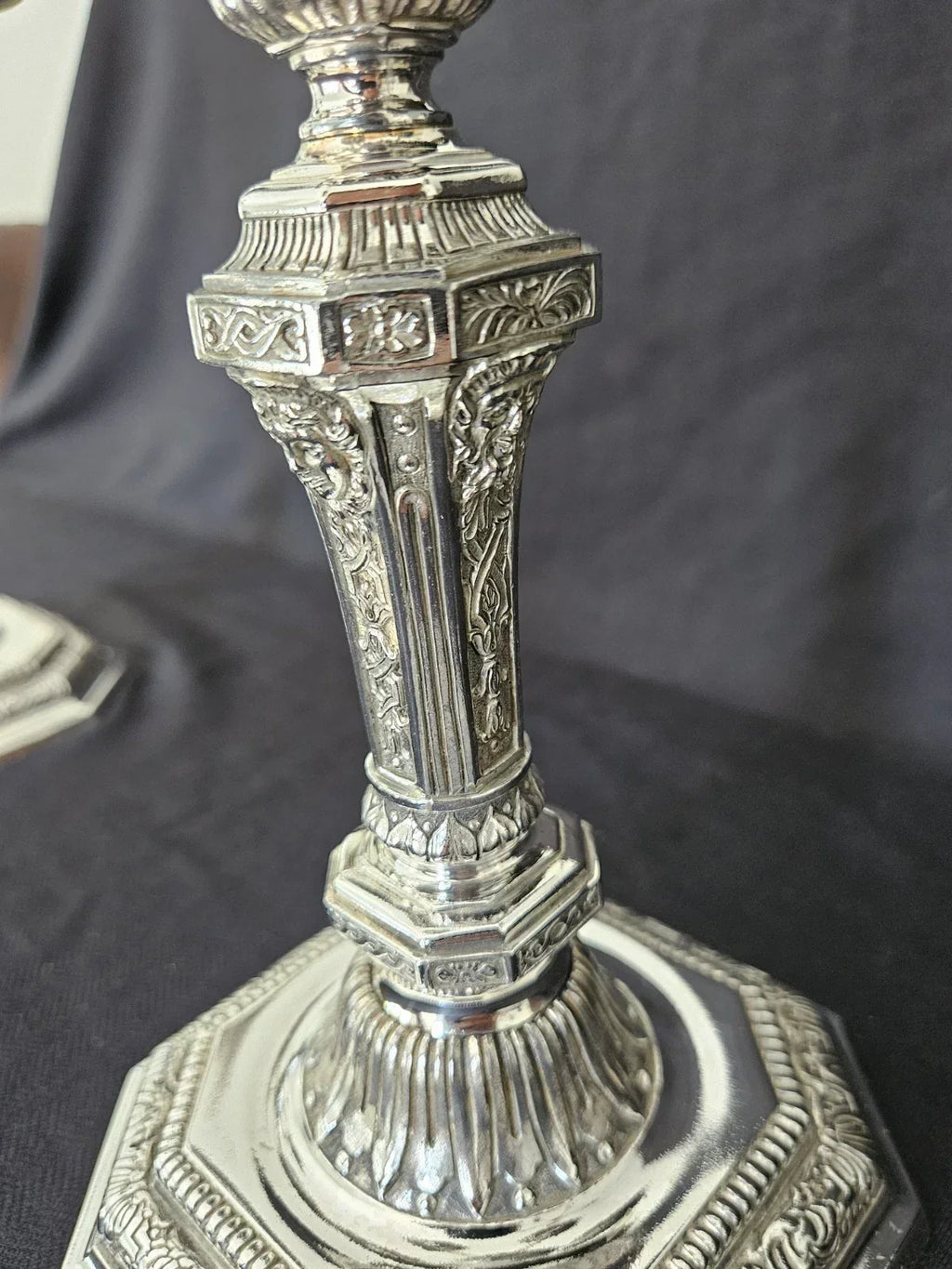 Paire Chandeliers Christofle Duperier