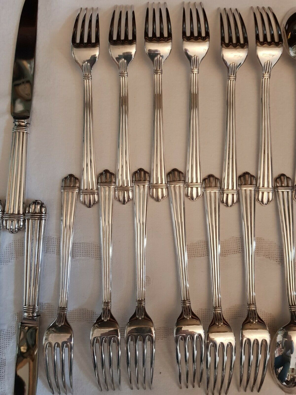 Ménagère Christofle 46 pièces en métal argenté