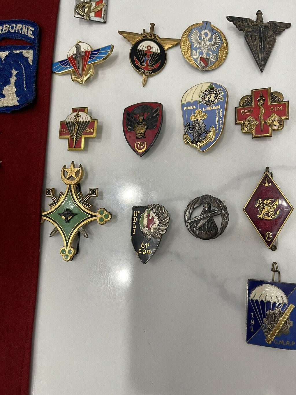 Lot insignes militaire Médaille WWI