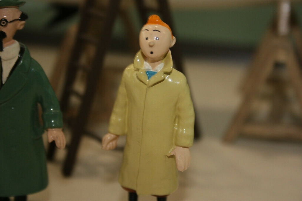 Figurine Tintin Pixi Scène prestige - Le Trésor de Rackham le Rouge